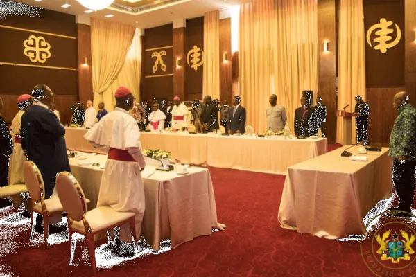 Ghana Seeks Divine Intervention amid COVID-19, President Hosts Breakfast Prayer Meeting