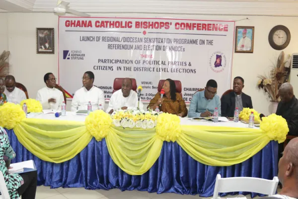 Facilitators at the regional and diocesan sensitization programme on the constitutional referendum in Ghana on October 4, 2019 / Damian Avevor