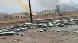 Debris of shattered buildings from an explosion in Bata, Equatorial Guinea / Agenzia Fides