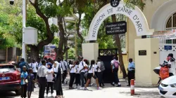 Students at St. Joan of Arc school, Dakar, Senegal