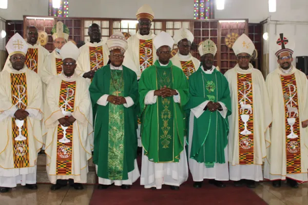 Some members of the Inter-Regional Meeting of the Bishops of Southern Africa (IMBISA) during the 19th Plenary of SECAM in Accra, Ghana. Credit: ACI Africa