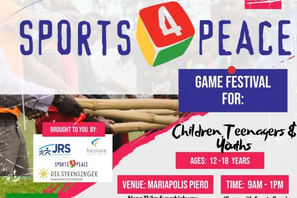 Focolare, Jesuit Entity Organize “Sports for Peace” Initiative for Teen Migrants in Kenya