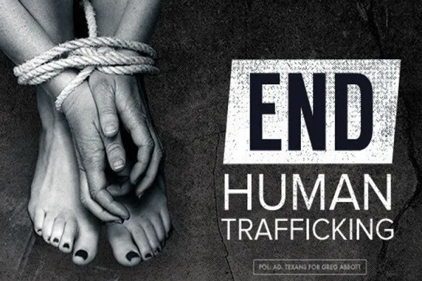 Image depicting appeal to put an end to human trafficking