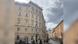 Building of the general curia of the Jesuit order on Borgo Santo Spirito, Rome. / Credit: Boubloub, CC BY-SA 4.0, via Wikimedia Commons