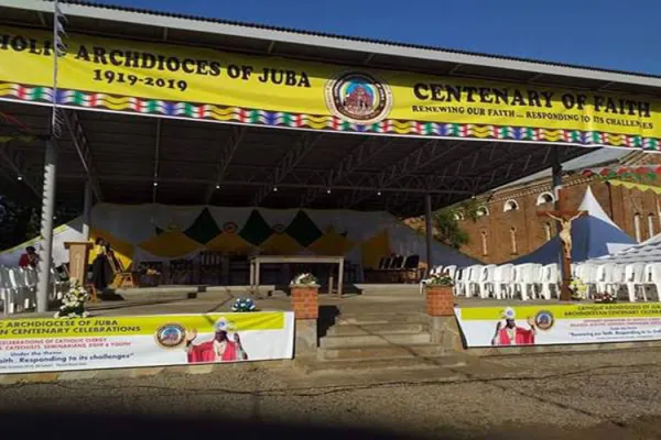 Venue of the conclusion of the yearlong centenary celebrations in Juba, South Sudan in November 2019