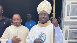 Archbishop Ignatius Ayau Kaigama at Infant Jesus Parish of Abuja Archdiocese. Credit: Abuja Archdiocese