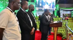 Representatives of religious leaders in Kenya addressing the nation after closure of polling stations on Tuesday, August 9. Credit: Courtesy Photo