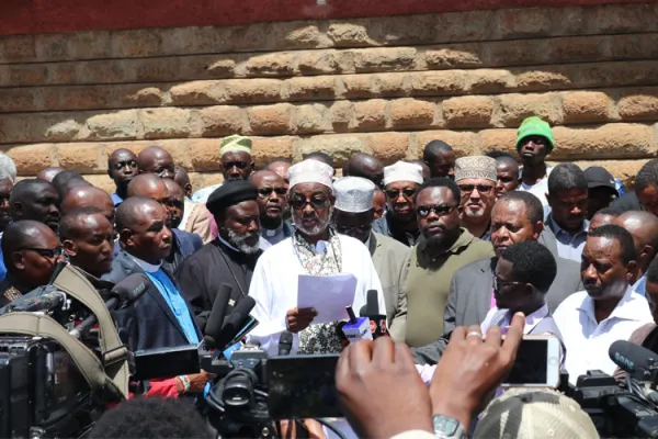 Kenya’s Religious Leaders “deeply pained” by Monday Violent Scenes, Demonstrations