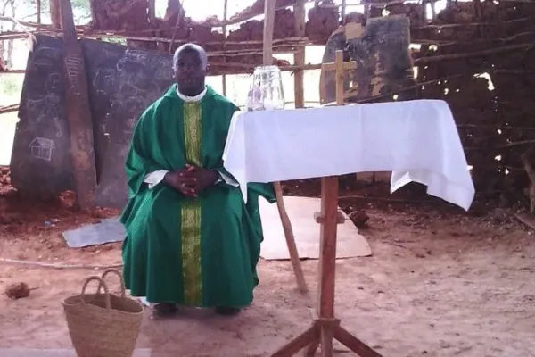 Fr. James Kinoti serving at St. Catherine of Alexandria Tarasaa Parish in Kenya’s Catholic Diocese of Malindi. Credit: Fr. James Kinoti