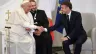 Pope Francis and French President Emmanuel Macron meet in Corsica on Dec. 15, 2024. / Credit: Daniel Ibáñez/EWTN/Vatican Pool