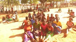 Some people displaced by Cyclone Batsirai. Credit: Caritas Madagascar