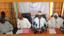 Faith leaders in Mali during the Monday, 30 August 2021 press conference in Mali's capital, Bamako. Credit: Courtesy Photo