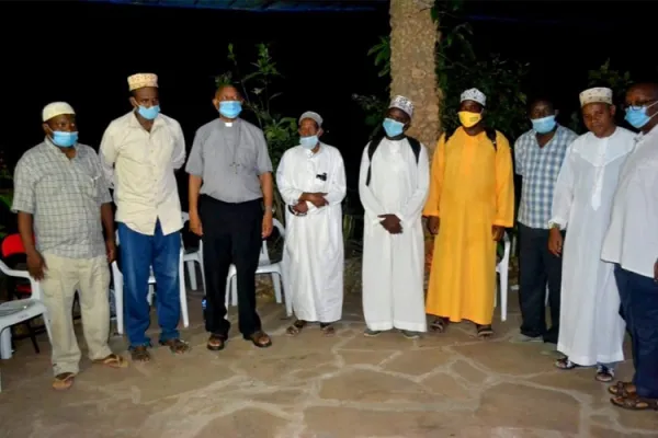 Muslim Clerics during an Iftar meal that was hosted by Bishop Willybard Lagho of the Catholic Diocese of Malindi/ Credit: Catholic Diocese of Malindi