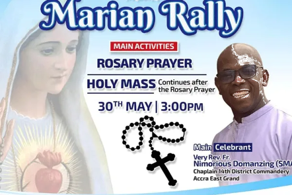 “We need to run to Mary for Protection” amid COVID-19: Ghanaian Cleric at Marian Rally