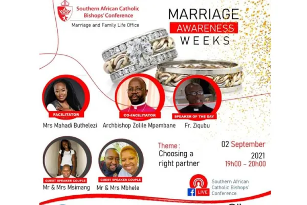 Catholic Priest in South Africa Urges Youth to Involve God in Choosing Marriage Partners