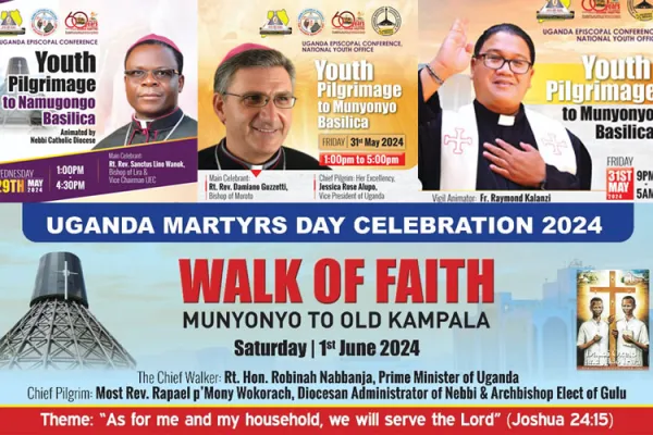 Uganda’s Youths to Animate Series of Eucharistic Celebrations ahead of Martyrs’ Day, 60th Canonization Anniversary