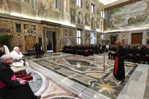 "Priestly formation at the heart of evangelization," Pope Francis Tells Seminary Rectors