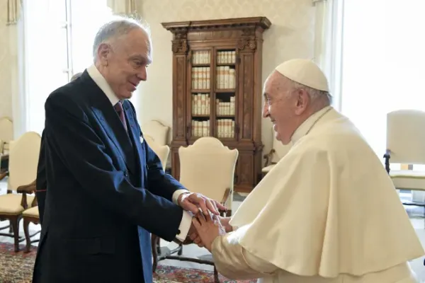 World Jewish Congress Leader Asks Pope to Use "moral authority" to Help Israeli Hostages