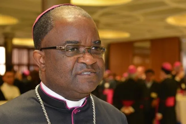 Bishop Willy Ngumbi Ngengele of DR Congo's Goma Diocese. Credit: Vatican Media