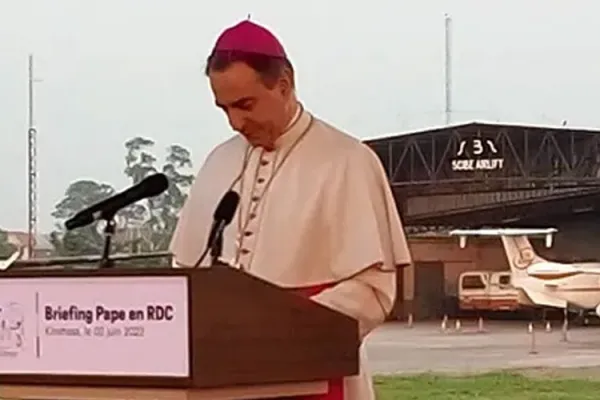 Nuncio in DR Congo “encourages everyone to prepare their hearts” to Welcome Pope Francis