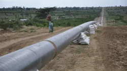 Uganda-Tanzania oil pipeline.