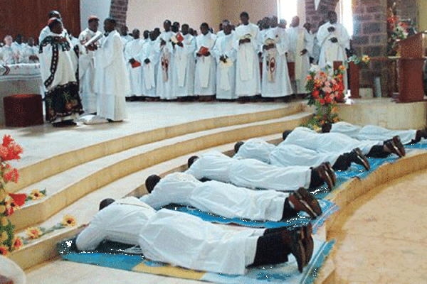 Priestly Ordination in the Catholic Diocese of Kumbo- Cameroon