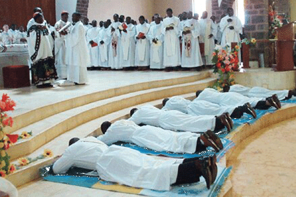 “Priesthood not a distinction, but a gift”: Cameroonian Prelate at Ordination of Priests