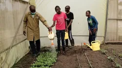 Children and young people living with disabilities at Orione Community Training Centre in Kenya's Catholic Diocese of Ngong Credit: Orione Community Training Centre