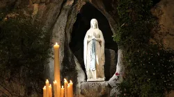 Our Lady of Lourdes grotto, Lourdes, France. / Credit: Elise Harris/CNA