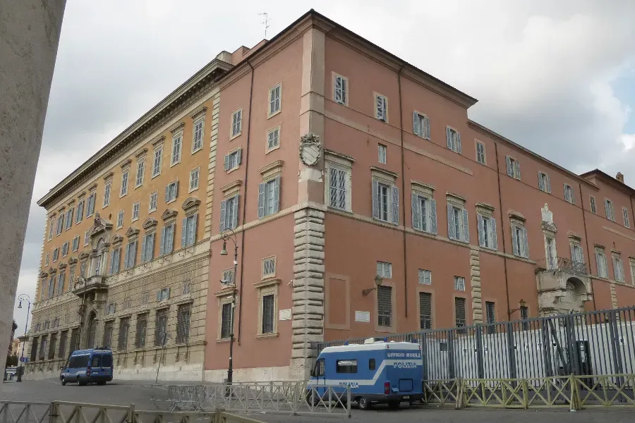 The Palace of the Holy Office, which houses the Congregation for the Doctrine of the Faith