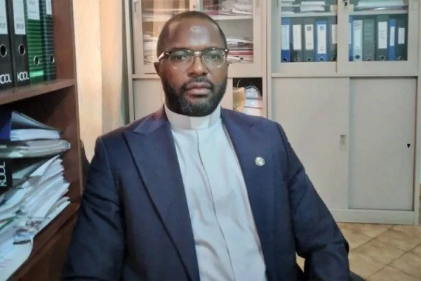 Fr. Celestino Epalanga, Executive Secretary of the Catholic Commission for Justice and Peace (CCJP) in Angola and São Tomé. Credit: Vatican Media