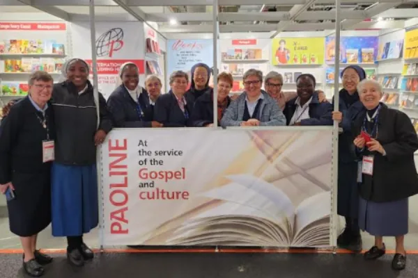 Staff of Paulines Publications Africa at the October Book Fair in Frankfurt Germany. Credit: Daughters of St. Paul