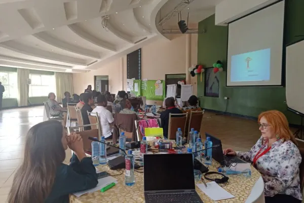 A session at a Caritas Internationalis training workshop in Nairobi Kenya. Credit: ACI Africa