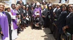 Bishop Anselm Umoren with member of the National Association of Catholic Lawyers (NACL) in Nigeria’s Abuja Archdiocese. Credit: Abuja Archdiocese