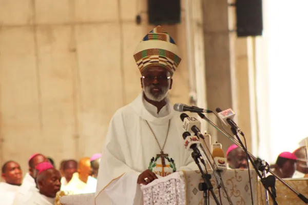 Archbishop Gabriel Charles Palmer-Buckle of Ghana's Cape Coast Archdiocese. Credit: ACI Africa.