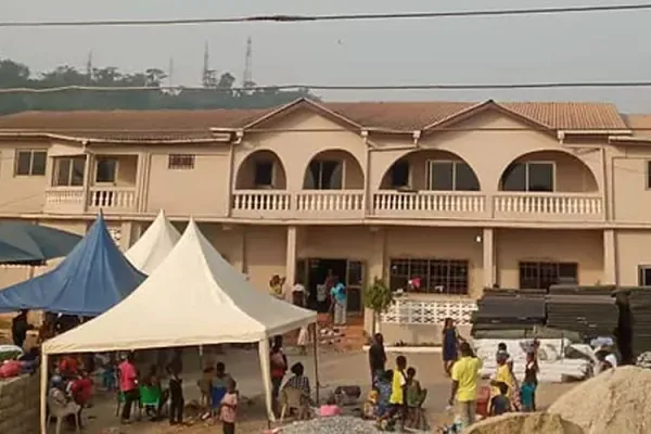 Hall of  St. Michael Catholic Church Bogoso in Ghana's Sekondi-Takoradi Diocese. Credit: Sekondi-Takoradi Diocese/Facebook