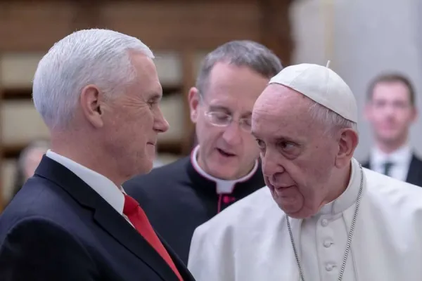 VP Pence and Pope Francis discuss US Pro-life Movement During Vatican Meeting