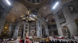 Pope Francis celebrates Mass in honor of the Virgin of Guadalupe at St. Peter’s Basilica on Dec. 12, 2024. / Credit: Daniel Ibáñez/EWTN News