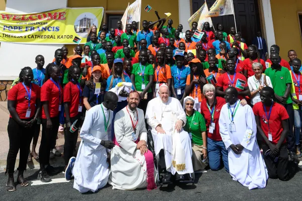 Meeting Pope Francis "a dream come true" for South Sudanese Youth