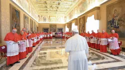 Pope Francis announced he will celebrate a Mass of canonization for 14 people, including the 11 “Martyrs of Damascus,” on Sunday, Oct. 20, 2024, the Vatican announced after the College of Cardinals voted to approve the canonizations of 15 people in a consistory on the morning of July 1, 2024. / Credit: Vatican Media