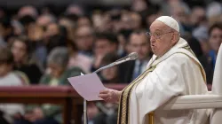 Pope Francis addresses pilgrims gathered for Mass on the solemnity of the Epiphany on Jan. 6, 2025, in St. Peter’s Basilica at the Vatican. / Credit: Daniel Ibañez/CNA