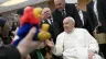 Pope Francis greets pilgrims gathered in the Paul VI Audience Hall for his Wednesday general audience on Jan. 15, 2025, at the Vatican. / Credit: Vatican Media