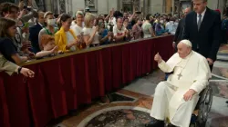 Pope Francis is pictured in St. Peter’s Basilica on Pentecost Sunday, 5 June 2022. | Vatican Media. / Vatican Media