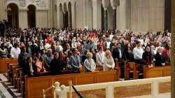 Catholics join in prayer for the 2019 International Week of Prayer and Fasting at the Basilica of the National Shrine of the Immaculate Conception in Washington, D.C. / Credit: IWOPF