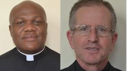 Fr. Sibusiso Zulu (left) and Fr. Owen Wilcock (right)  from South Africa who died in a car accident on December 3 / SACBC