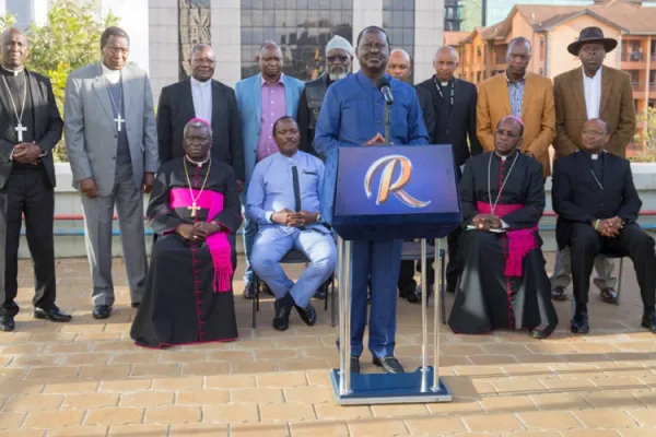 Kenya’s Opposition Leader Disagrees with Catholic Bishops’ Caution against Public Protests