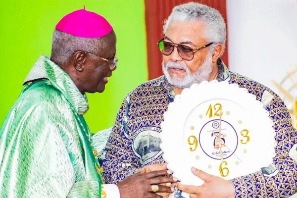 “Back your prayer of words with actions,” Ghana’s Former President at Diamond Jubilee