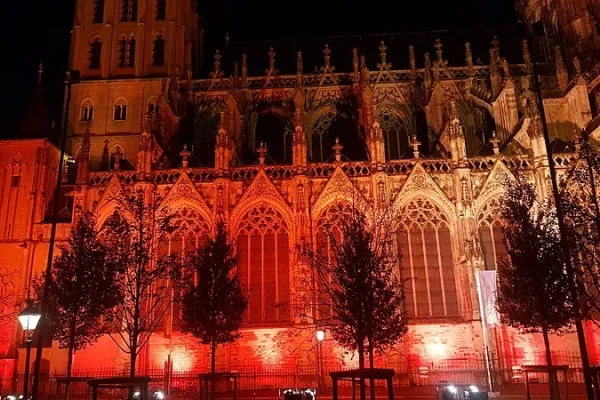 Churches Around the World Lit up Red in Honor of Persecuted Christians