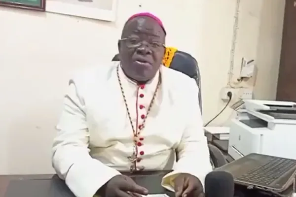 Bishop Mathew Remijo Adam of South Sudan's Wau Diocese. Credit: Courtesy Photo