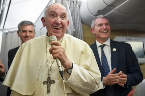 Pope Francis’ In-flight Press Conference from Canada: Full Text